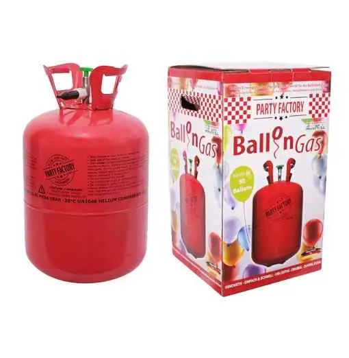 Helium ballongas op til 50 balloner - 410 liter - Helium