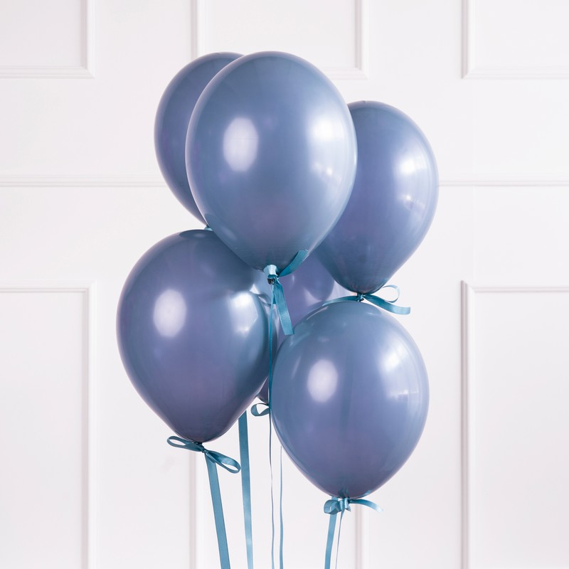 Latexballoner Pastel Navyblå 30 cm