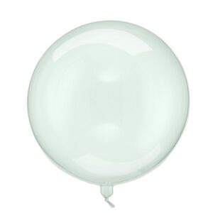 Transparent Kuglerund Ballon Grøn