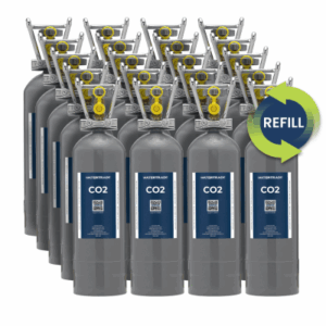 2 kg. CO2 - 20 pak ombytning